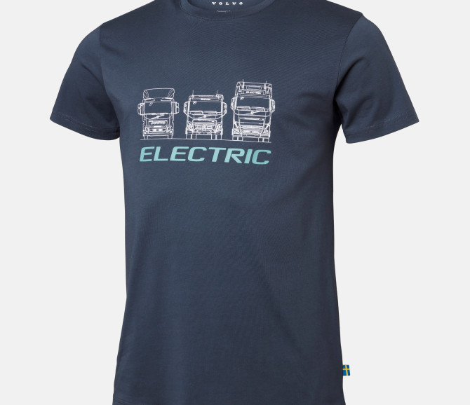 T-shirt electric Volvo m