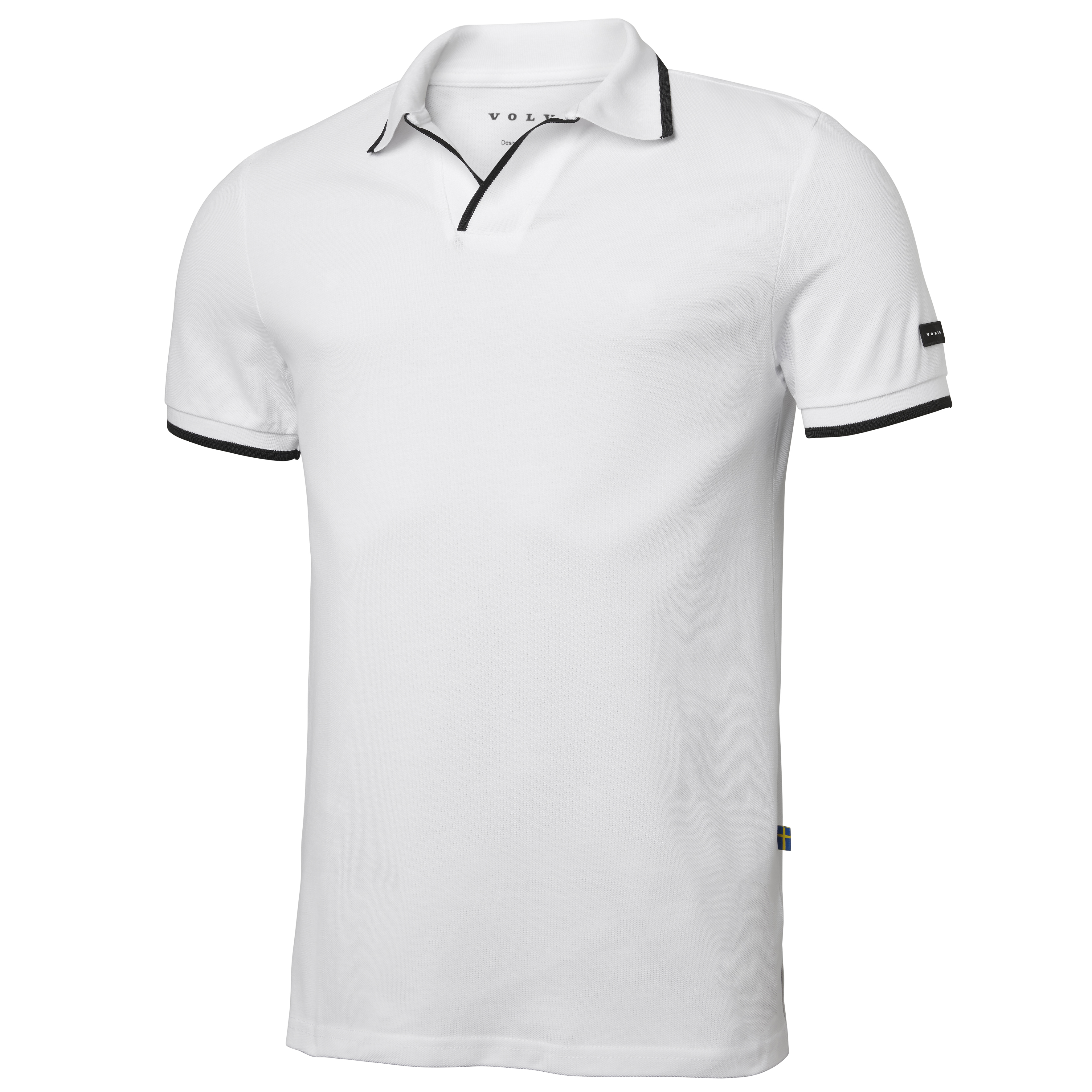 CASUAL POLO - VOLVO WORD MARK - WHITE - XL