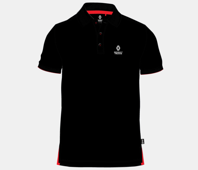 RENAULT TRUCKS POLO SHIRT - RENAULT TRUCKS - BLACK - L