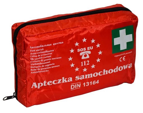 Apteczka din 13164 z ustnikiem