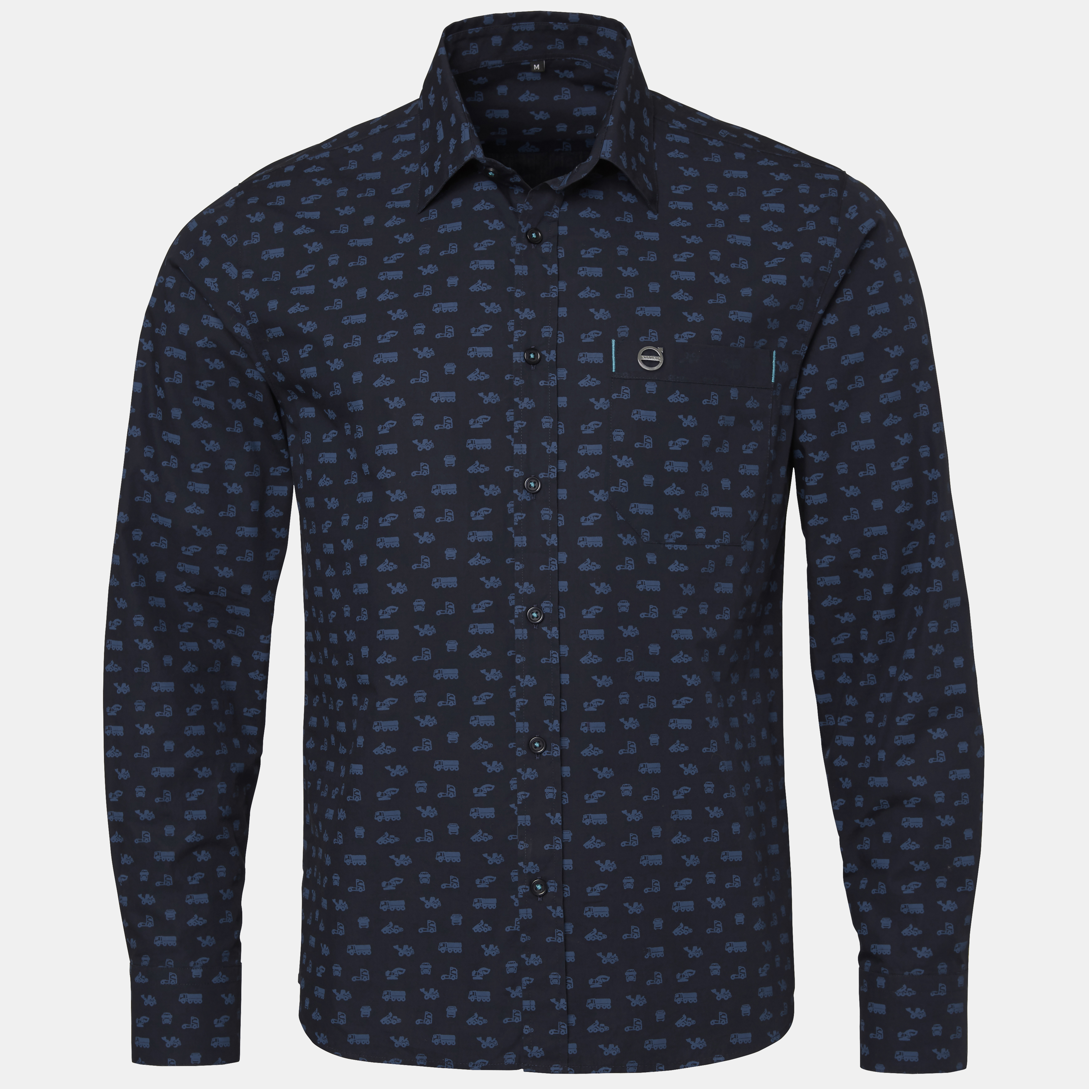 Koszula icon - Volvo iron mark - navy blue - l
