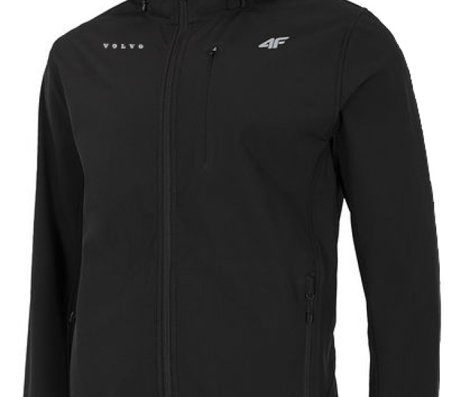 KURTKA SOFTSHELL 4F - KOLOR CZARNY - ROZMIAR M