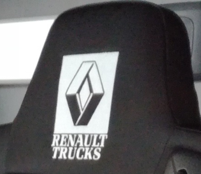 Pokrowce na dwa fotele Renault Truck Gama T, K, C