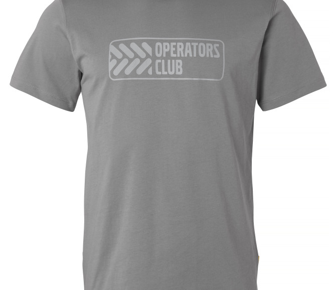 T-shirt Volvo identity operators club tee - Volvo ce - grey - 2xl