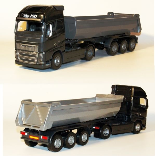 Model FH4 naczepa-wywrotka czarny