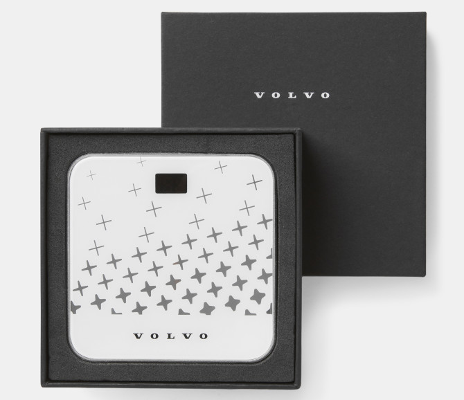 ŁADOWARKA WIRELES CHARGER 10000 MAH - VOLVO WORD MARK