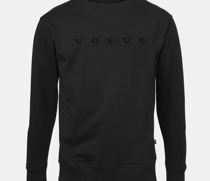 BLUZA "LETTER" - VOLVO WORD MARK - BLACK - XL