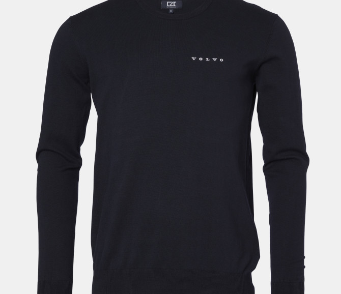 SWETER VOLVO WORD MARK - NAVY BLUE - L