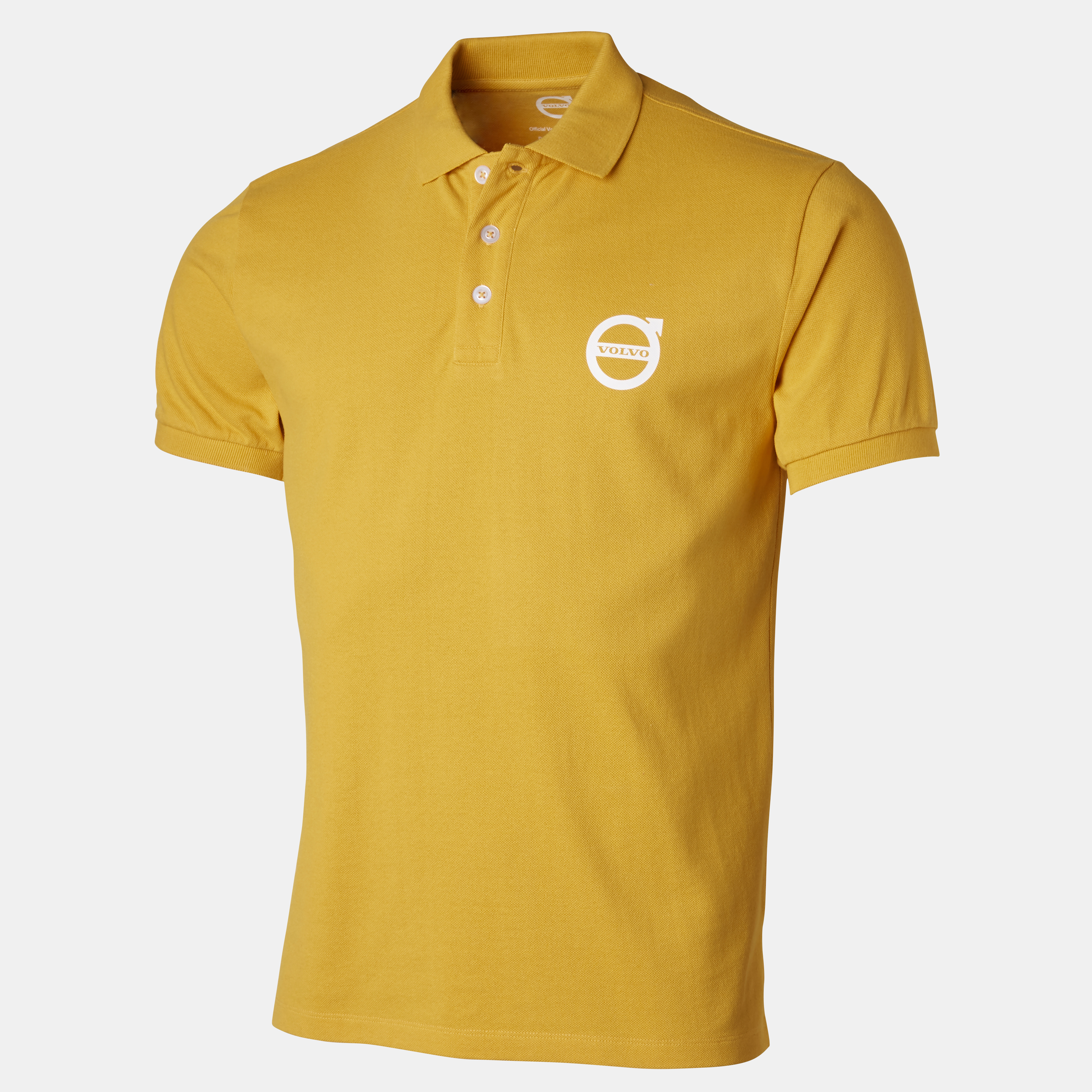 KOSZULKA POLO - VOLVO IRON MARK - YELLOW - 2XL