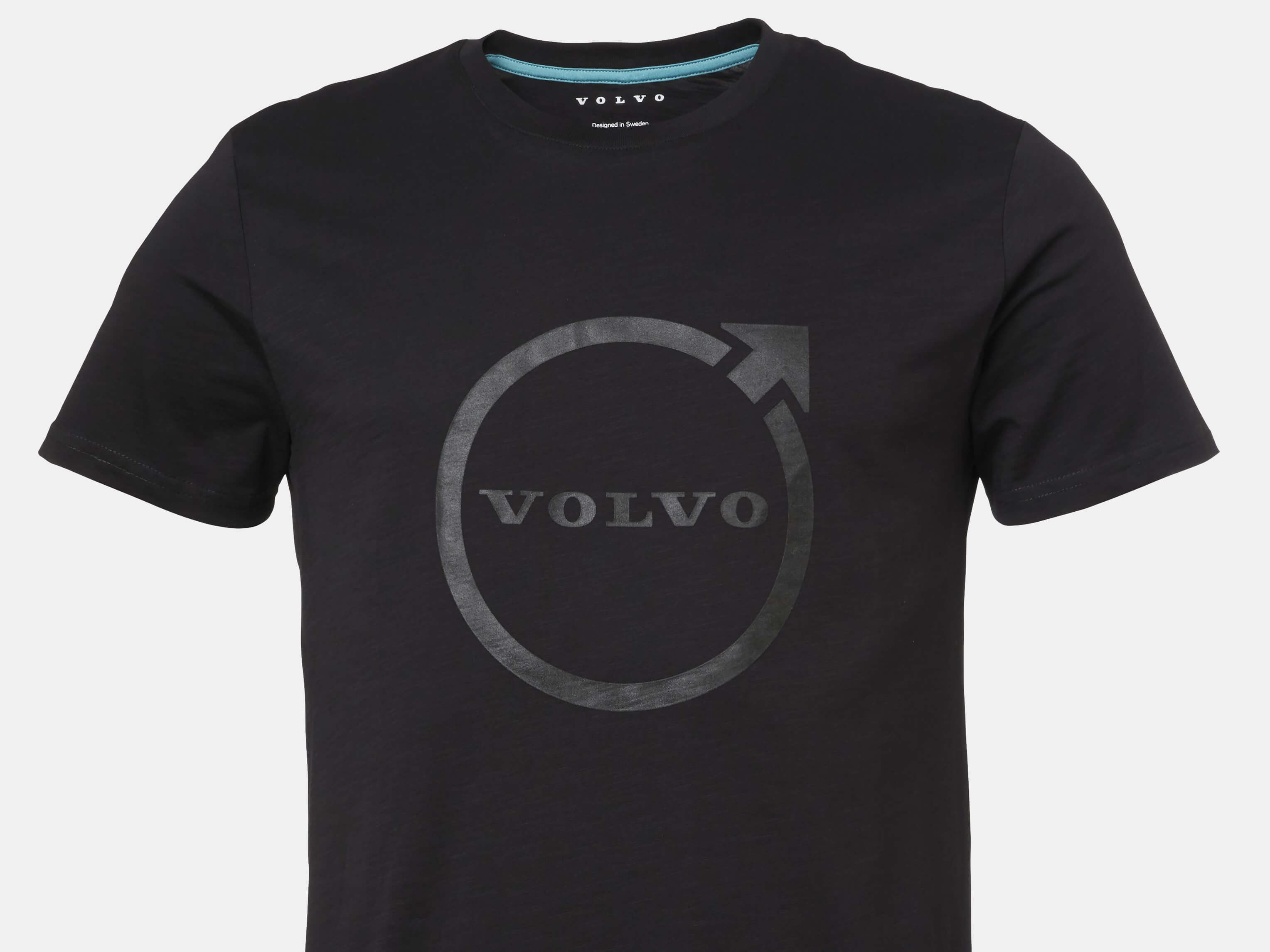 T-SHIRT IRON MARK - VOLVO WORD MARK - BLACK - 2XL