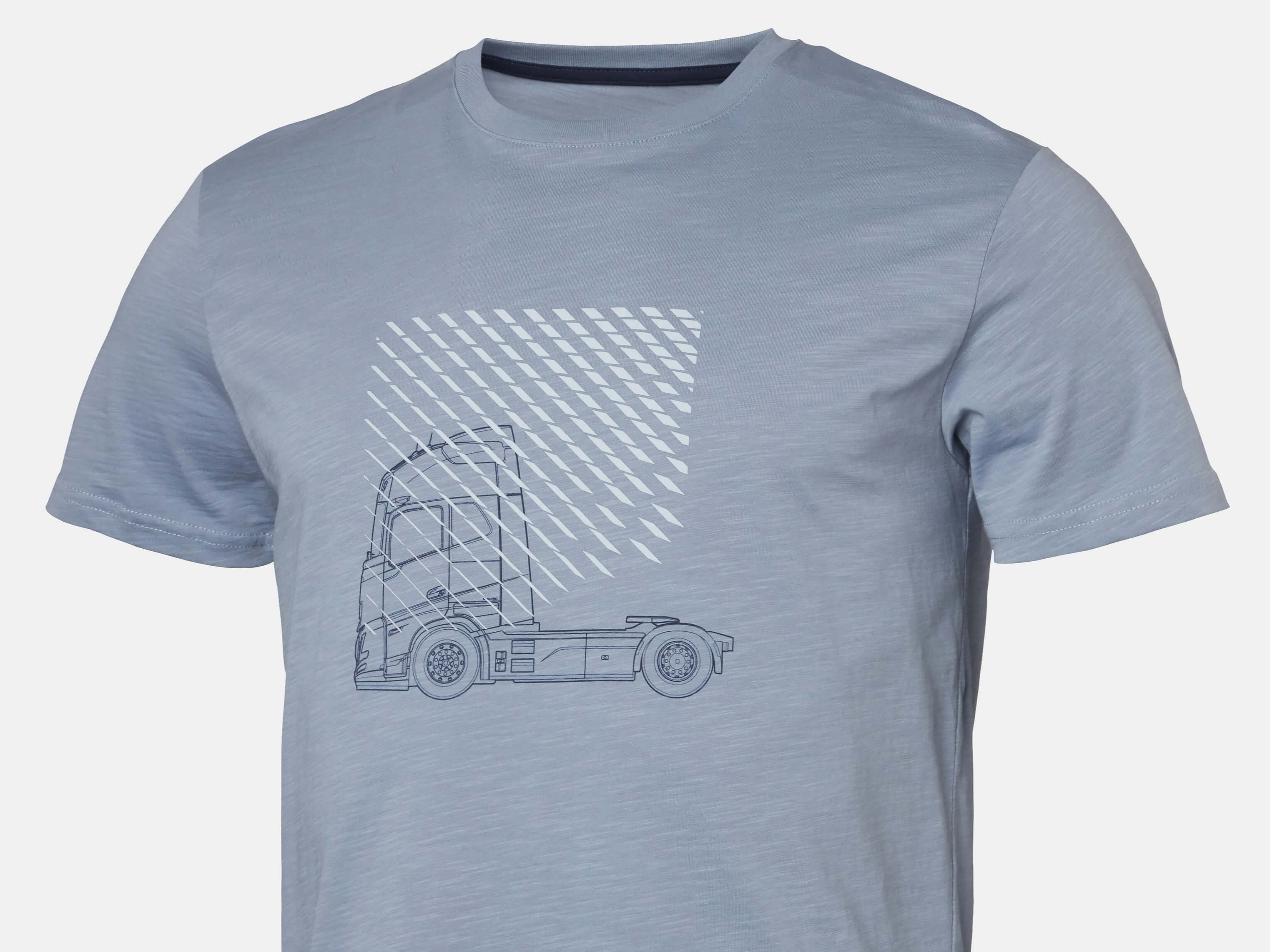 TSHIRT VOLVO FH BŁĘKITNY 2XL