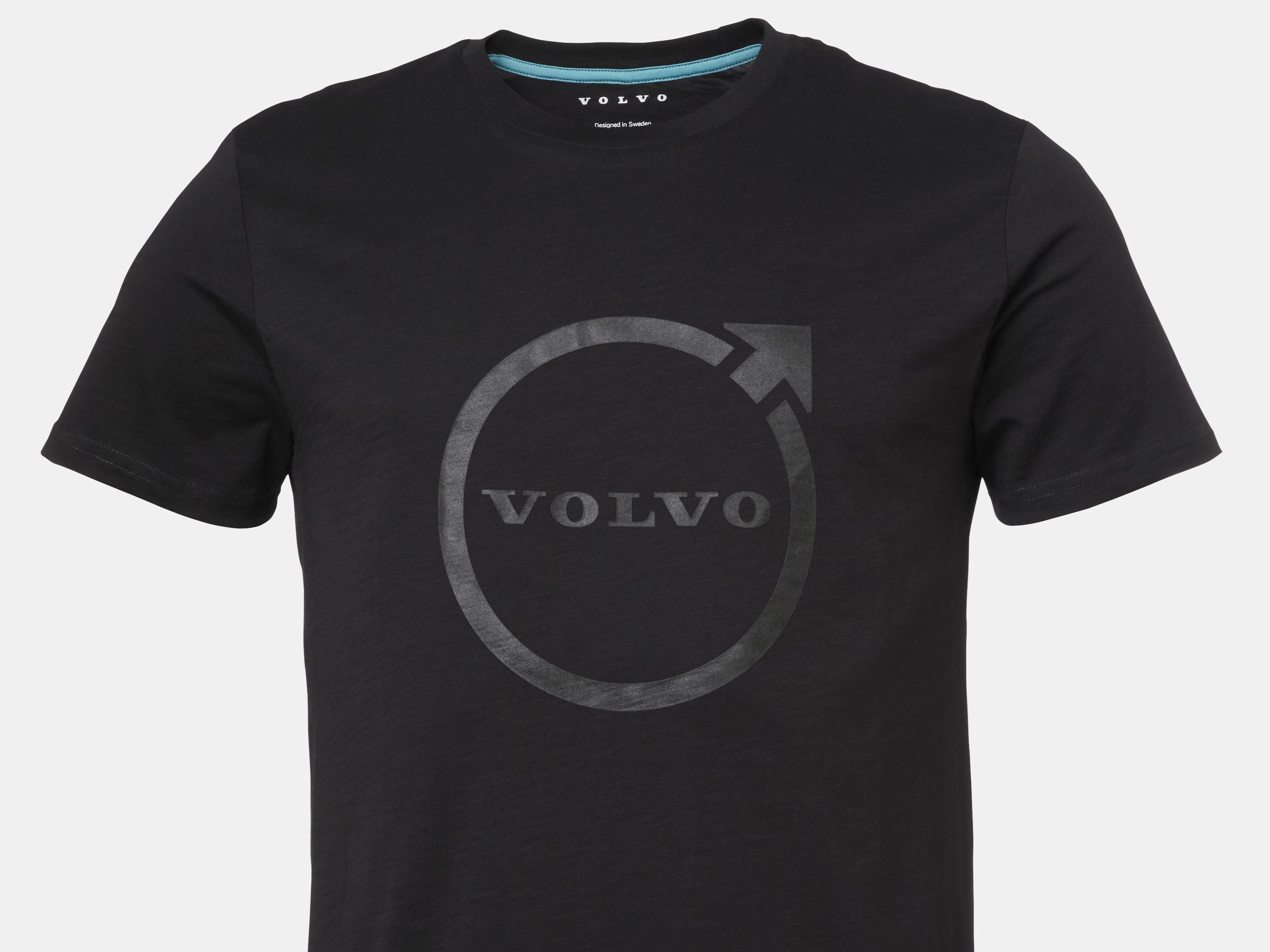 T-SHIRT IRON MARK - VOLVO WORD MARK - BLACK - L