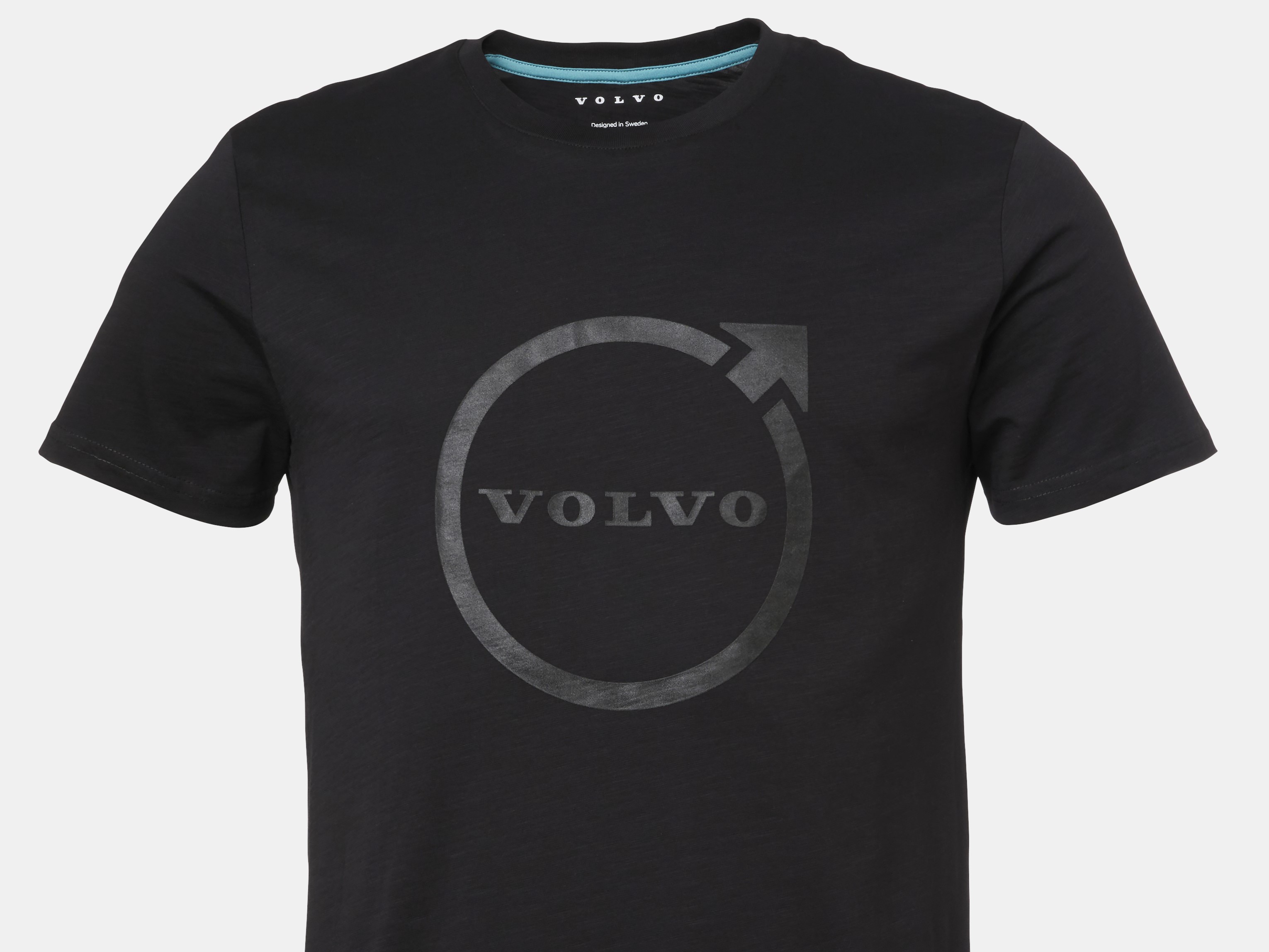 T-SHIRT IRON MARK - VOLVO WORD MARK - BLACK - XL