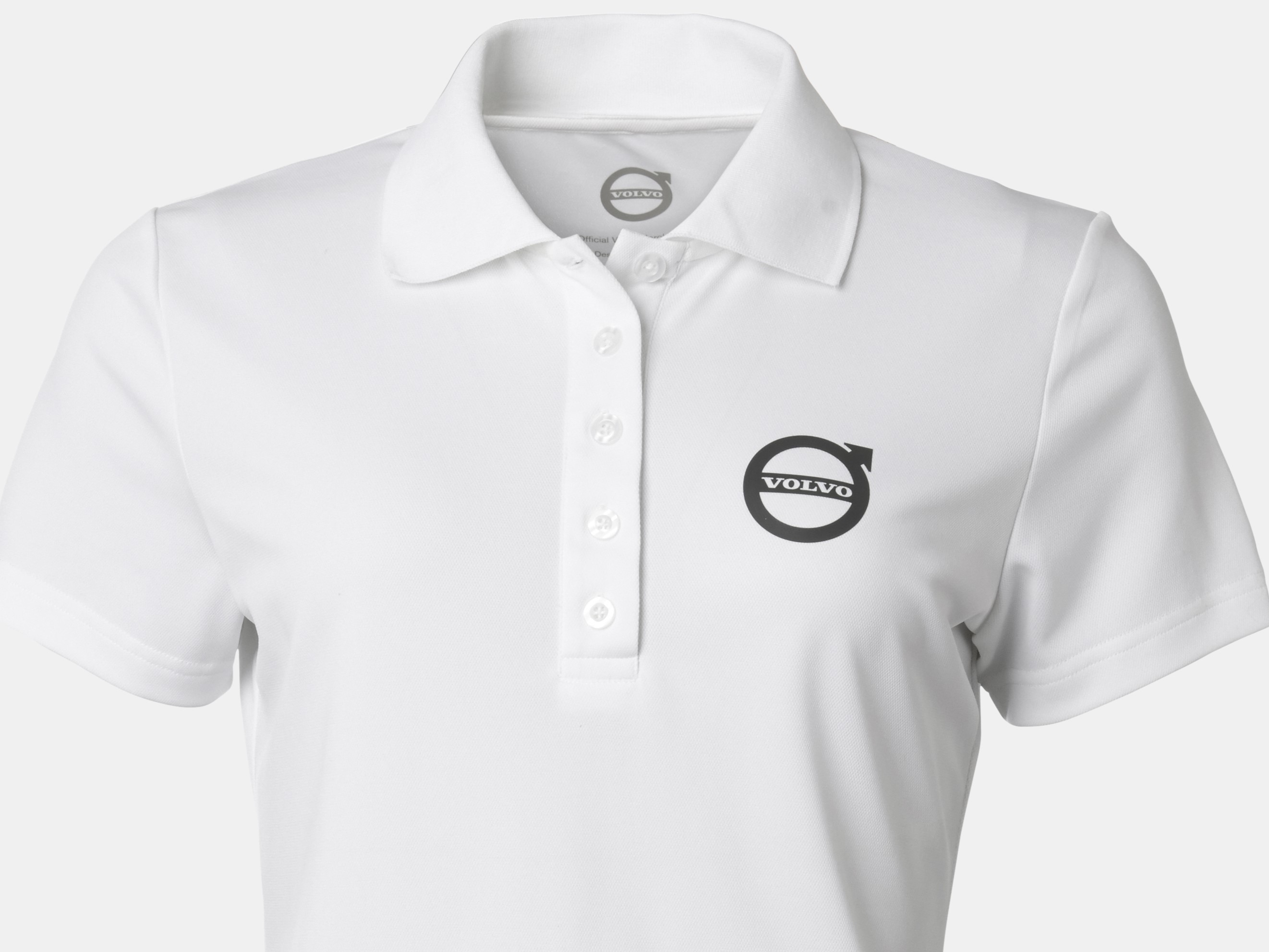 KOSZULKA POLO DAMSKA VOLVO IRON MARK WHITE S