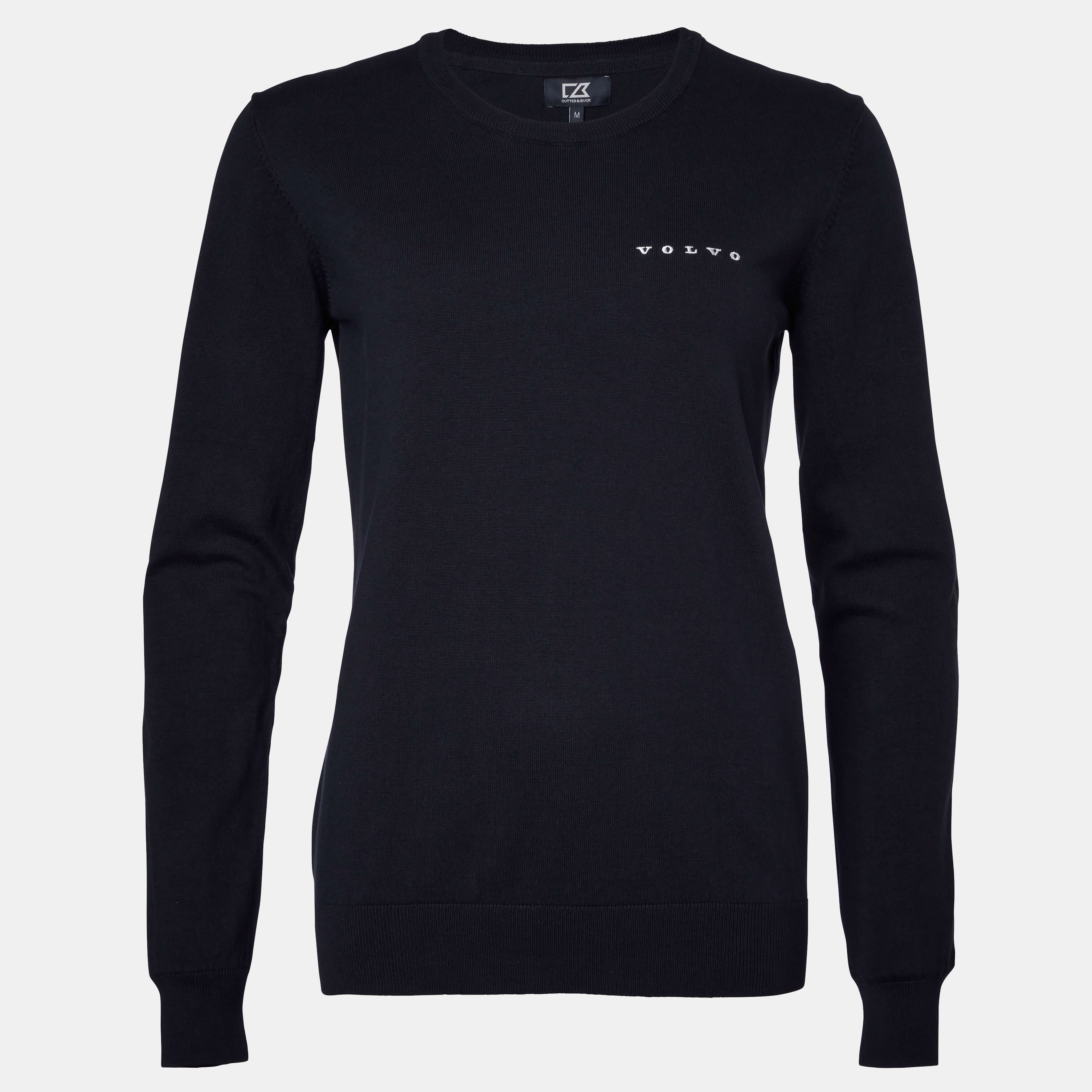 SWETER DAMSKI VOLVO WORD MARK NAVY BLUE - L