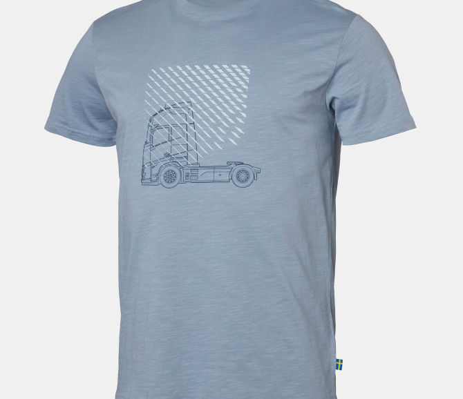 TSHIRT VOLVO FH BŁĘKITNY L