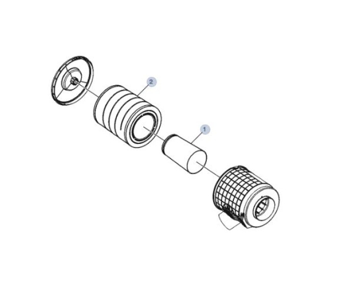 ZESTAW FILTRÓW POWIETRZA SILNIKA 7421693756