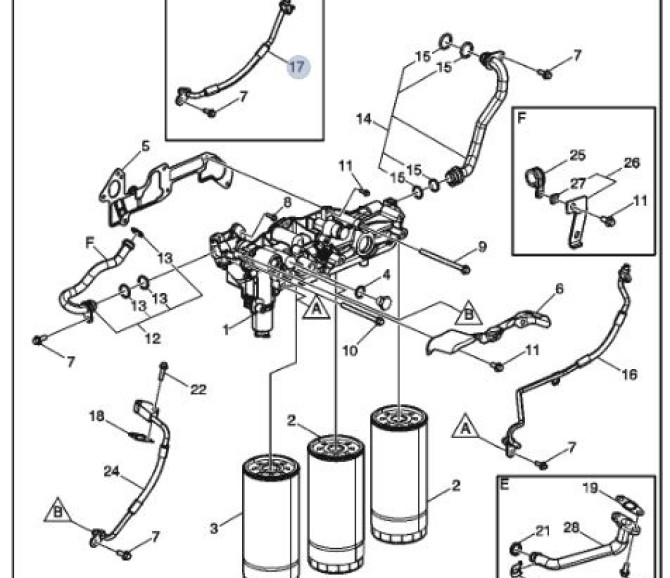 PRZEWÓD SMAROWANIA TURBOSPRĘŻARKI 7422678387