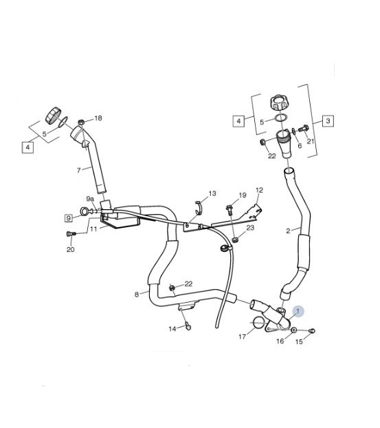 PRZEWÓD WLEWU OLEJU VOLVO FM 20440384