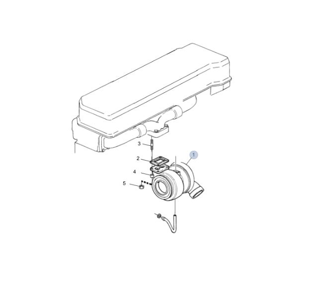 TURBOSPRĘŻARKA VOLVO D12D, REMAN 85000376