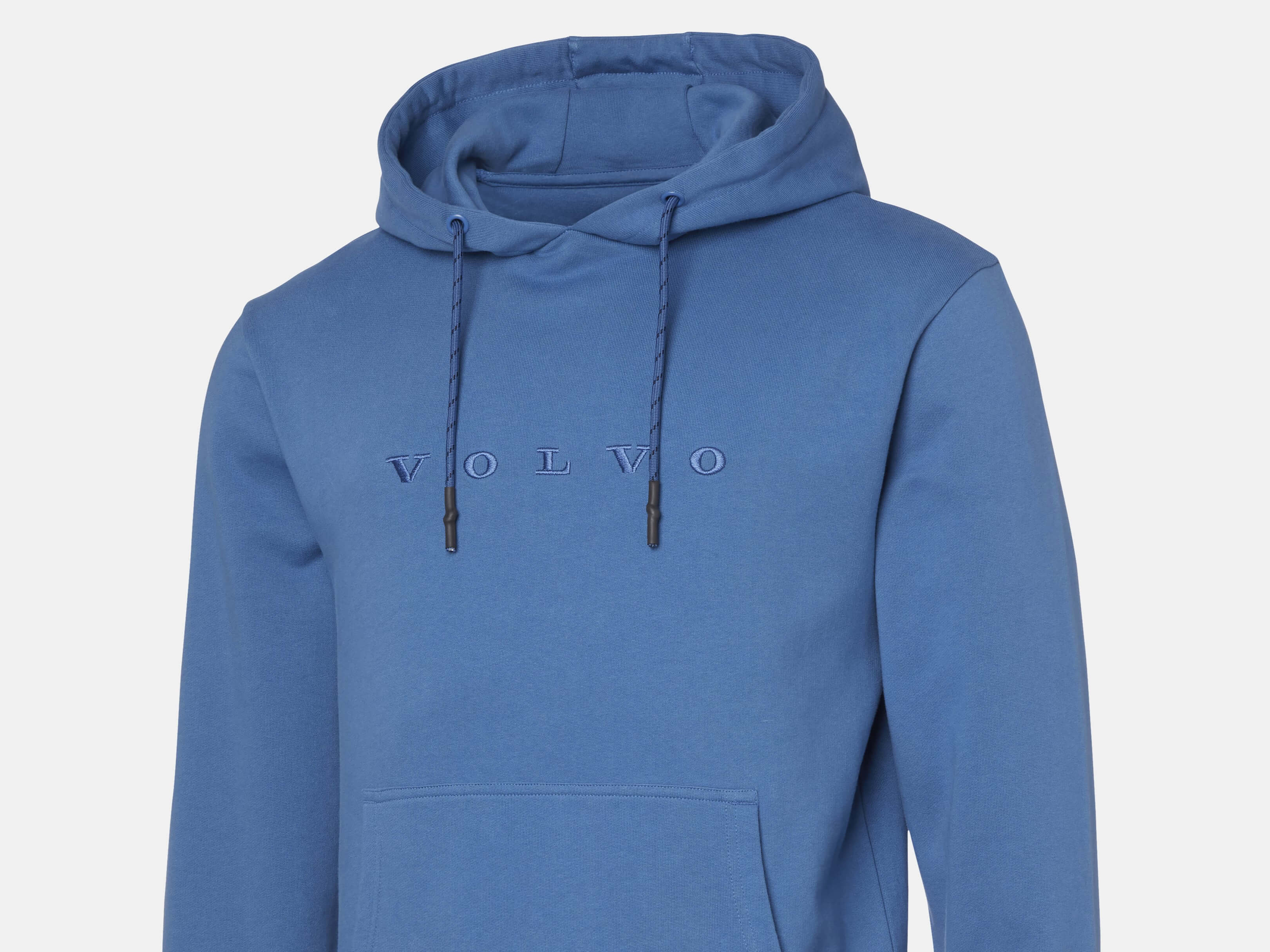 BLUZA - HOODIE - VOLVO NIEBIESKA - ROZMIAR M 