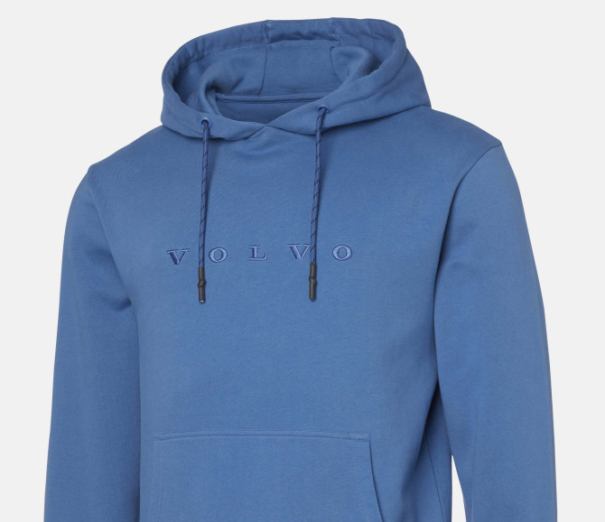 BLUZA - HOODIE - VOLVO NIEBIESKA - ROZMIAR M 