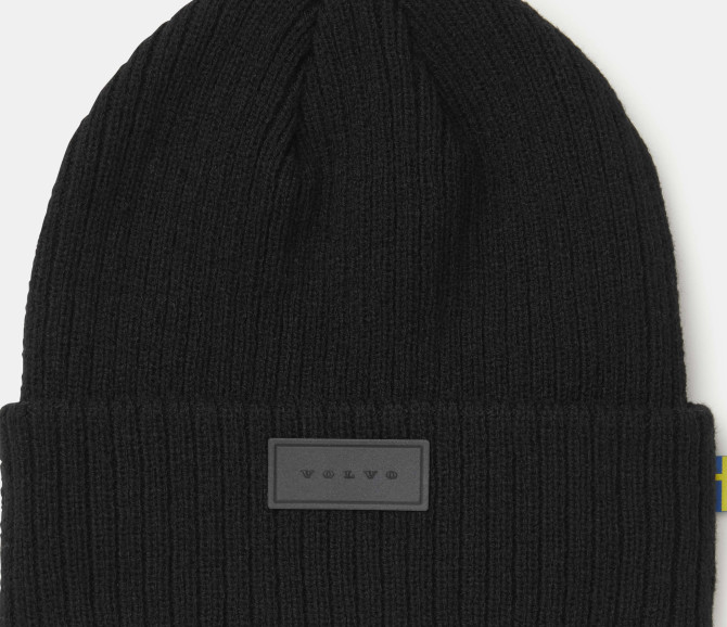 Czapka  czarna - Volvo Word Mark -