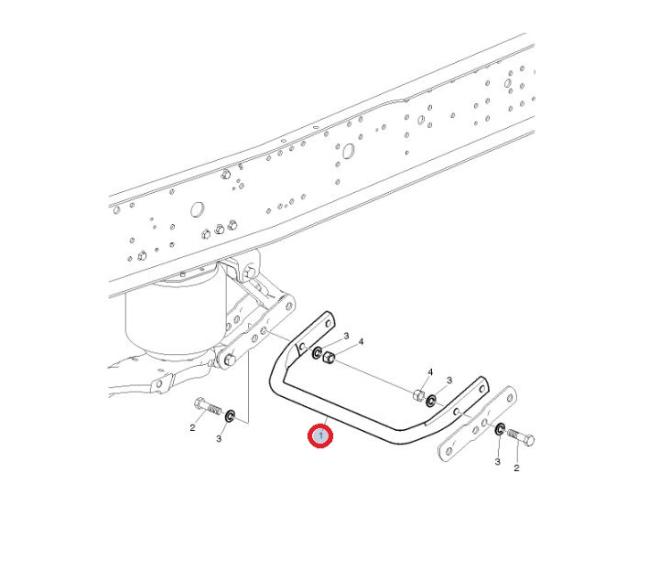 STABILIZATOR POPRZECZNY OSI PRZEDNIEJ VOLVO PRZÓD FE 3 21573685