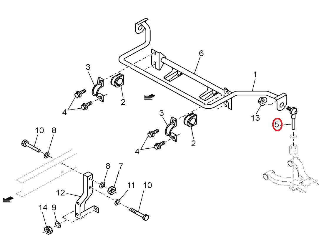 ŁĄCZNIK STABILIZATORA PRZEDNIEGO RENAULT MAXITY 7485114404