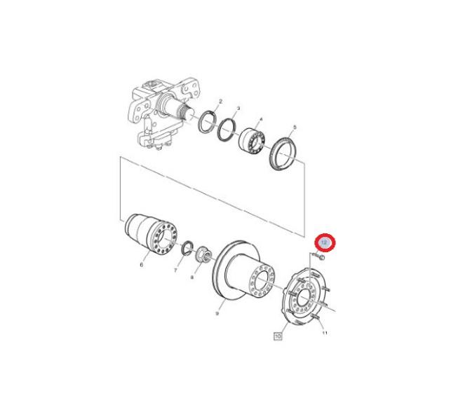 ŚRUBA M14 x 1,5 x 60,00  3099235