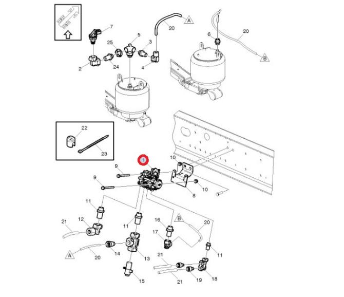 ZAWÓR ELEKTROMAGNETYCZNY ECS 21083654