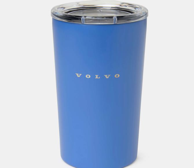 KUBEK NIEBIESKI VOLVO TO GO MUG - VOLVO WORD MARK - 