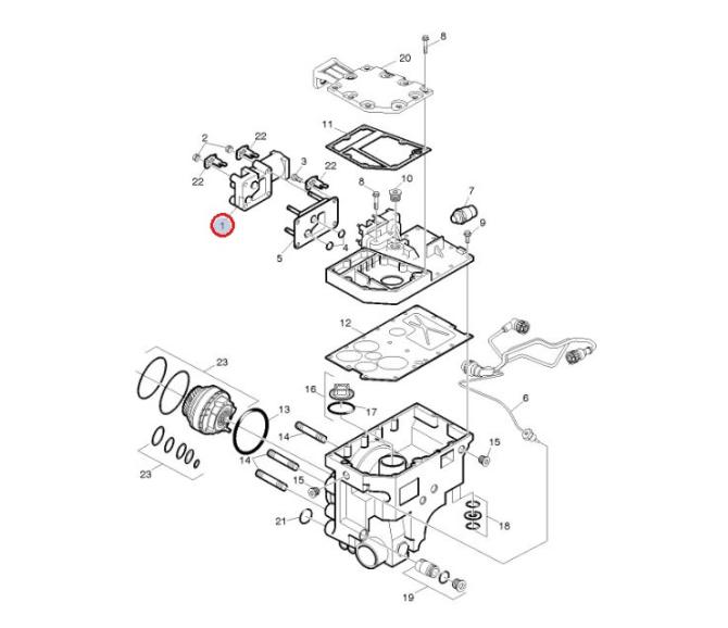 ELEKTROZAWÓR ZWALNIACZA HYDRAULICZNEGO 7403092614