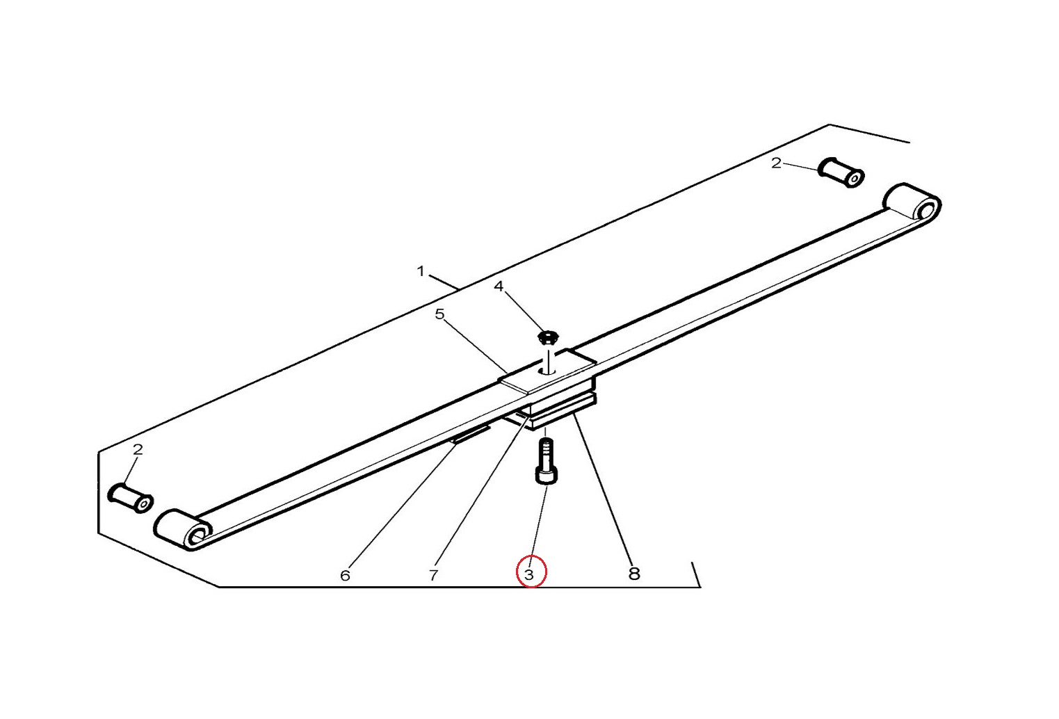 ŚRUBA SERCOWA RESORA 5001872731