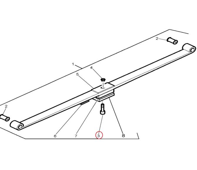 ŚRUBA SERCOWA RESORA 5001872731