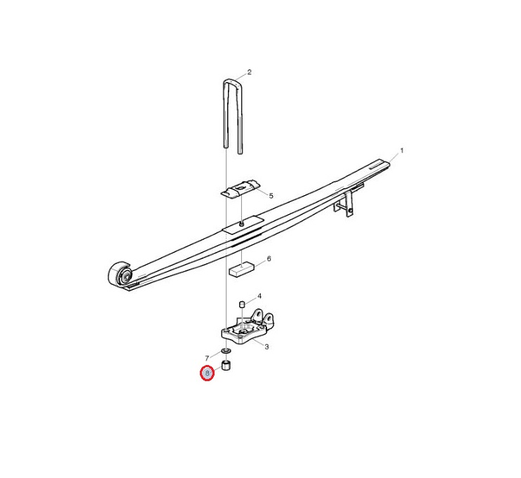 NAKRETKA MOCOWANIE RESORA M20x 1,5mm 5003032261