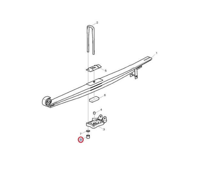NAKRETKA MOCOWANIE RESORA M20x 1,5mm 5003032261