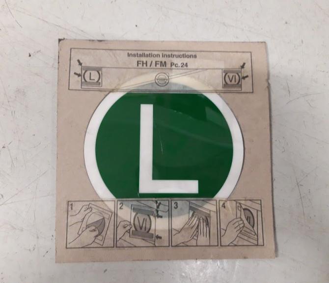 EMBLEMAT "L" - część używana