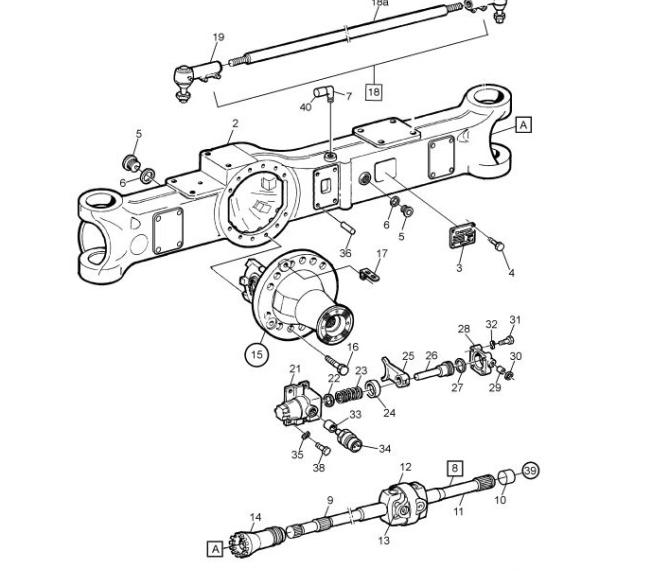 Końcówka drążka kierowniczego 1524385
