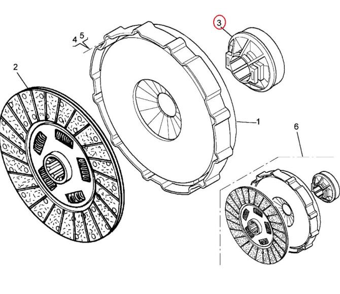 Łożysko wyciskowe sprzęgła Renault Midlum 5010452423