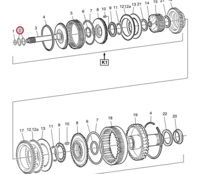 Pierścień uszczelniający vt2006pt/vt2506pt 11418112