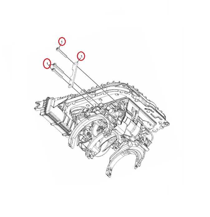 Wspornik ogranicznika widełek i shift 7423166990