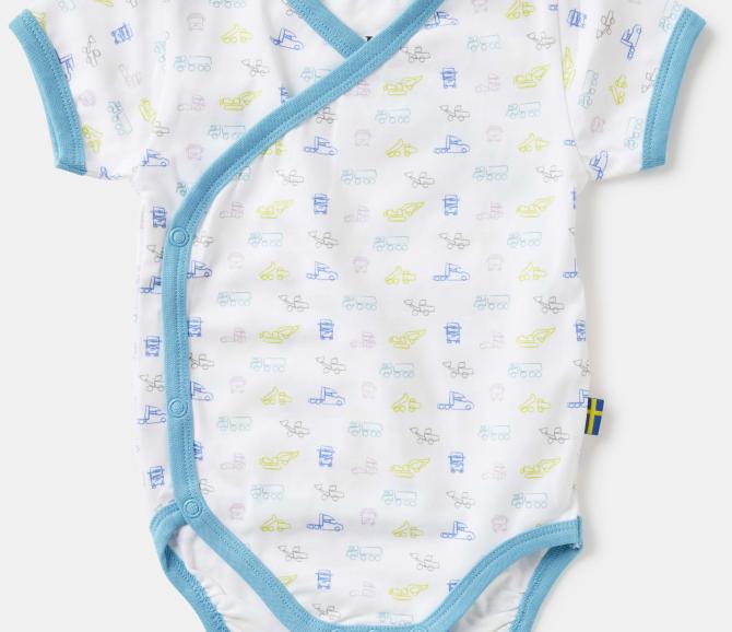 Baby body - Volvo Word Mark - white - 50/56