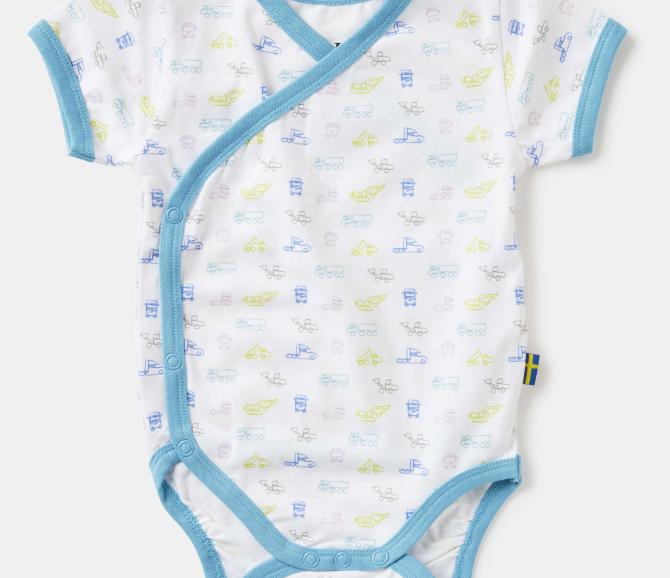 Baby body - Volvo Word Mark - white - 62/68