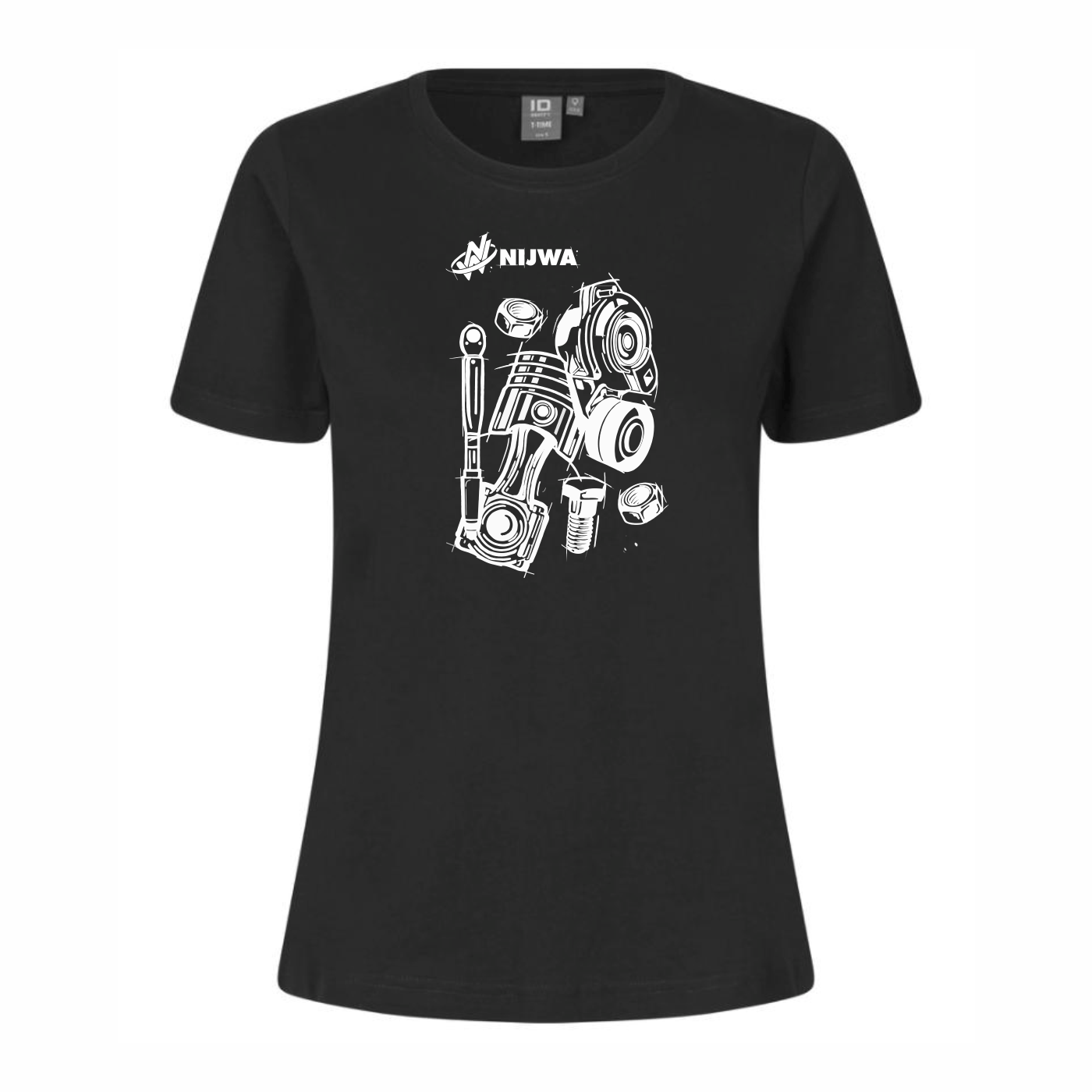 T-shirt nijwa woman m black rozm. m