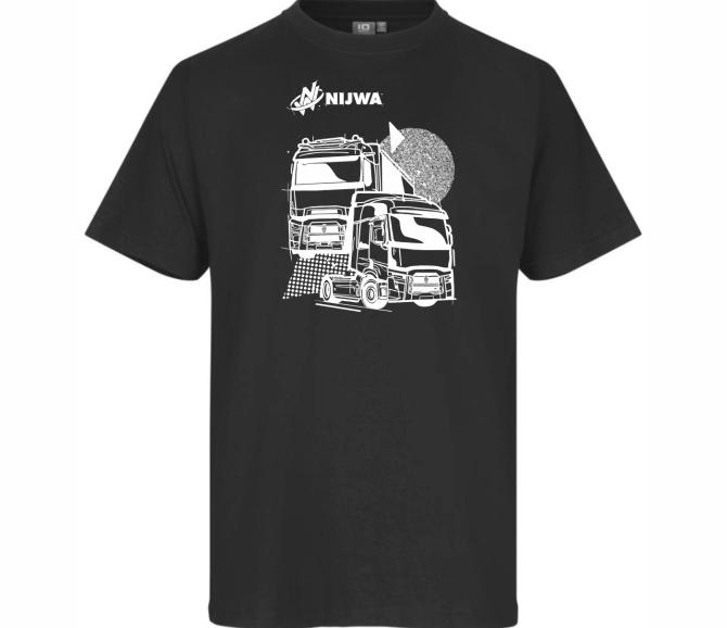 T-shirt Renault trucks men xl black rozm. xl