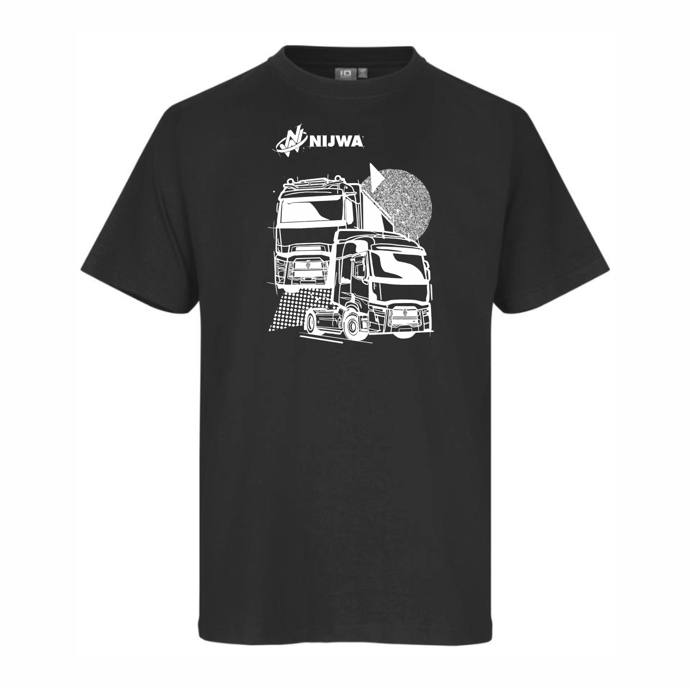 T-shirt Renault trucks men xxl black rozm. xxl