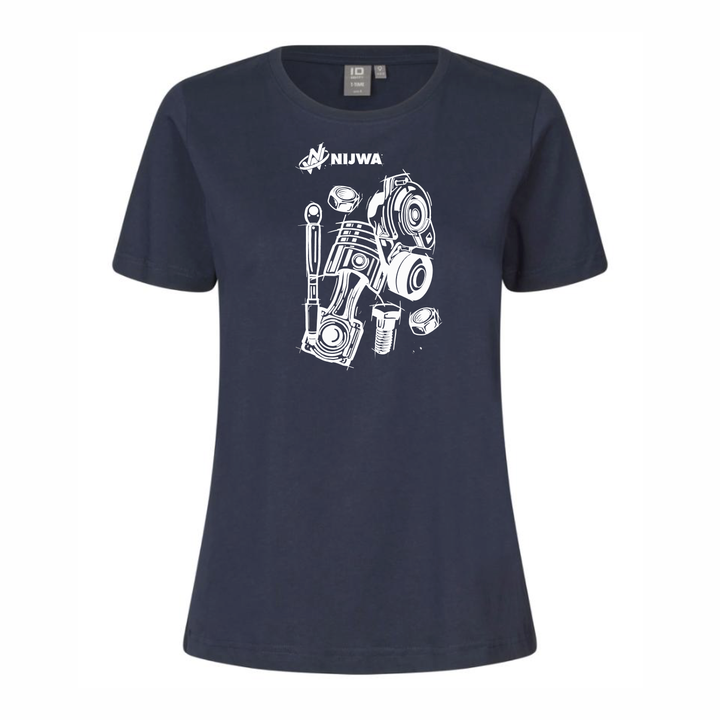 T-shirt nijwa woman m navy rozm. m