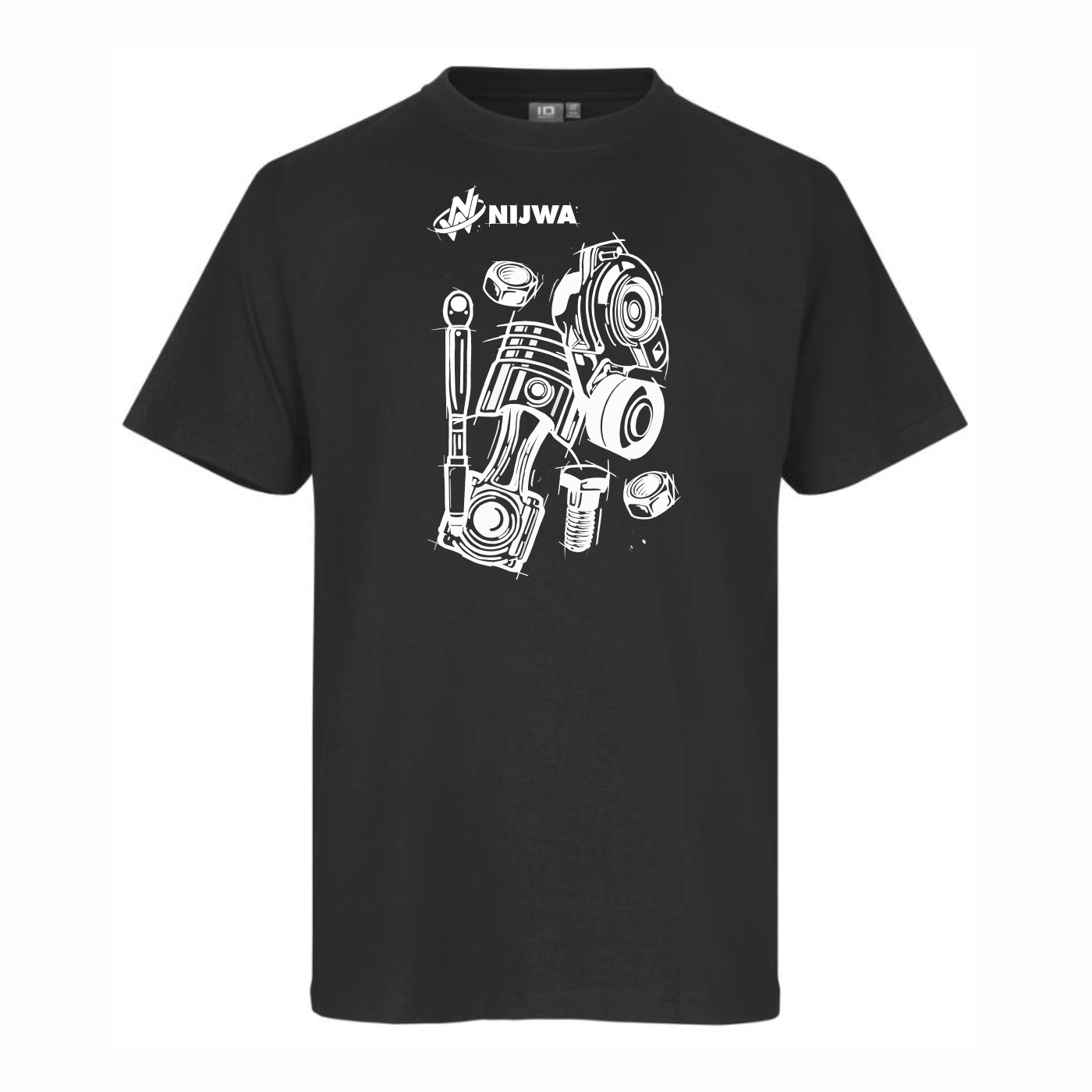 T-shirt nijwa child 4 black rozm. 4