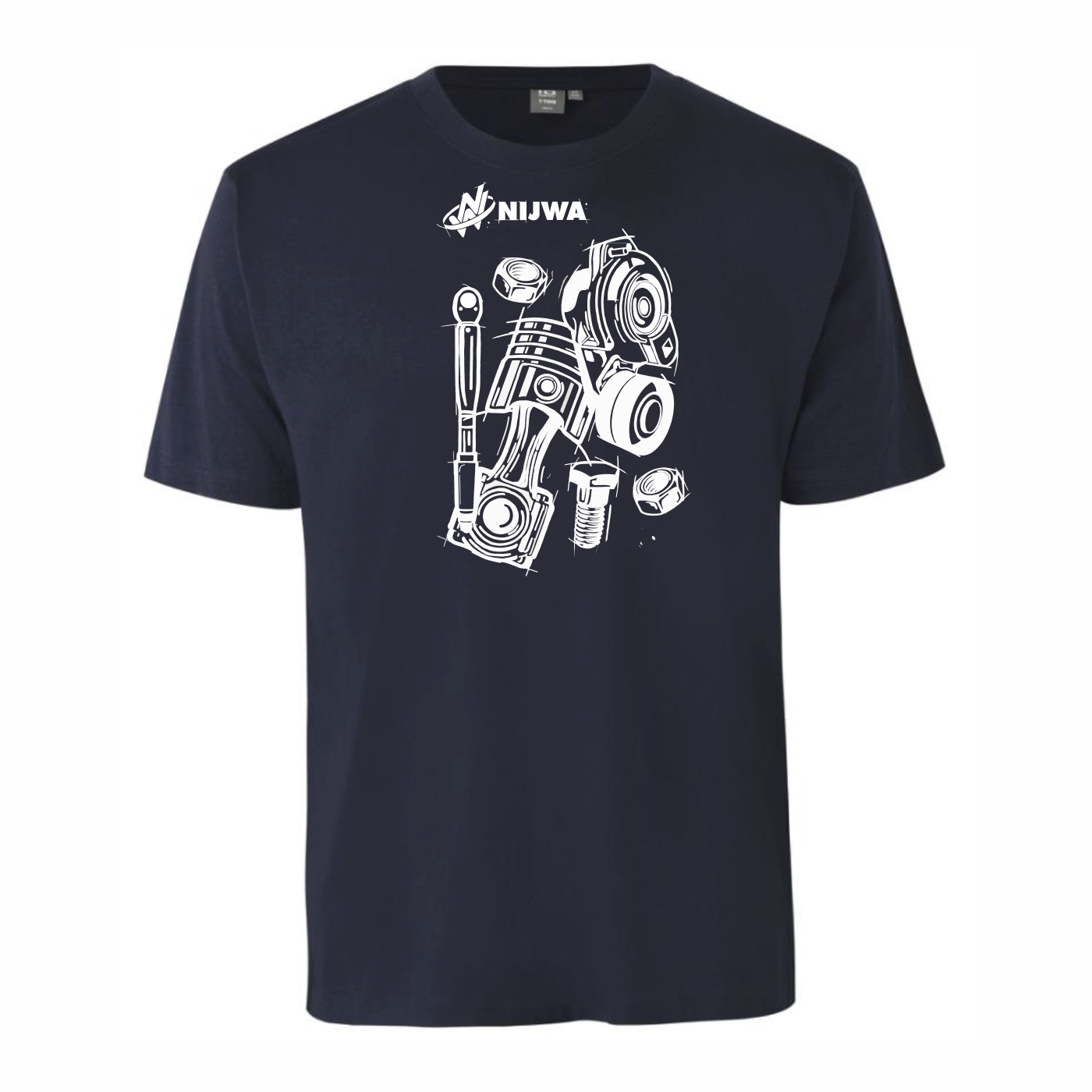 T-shirt nijwa child 8 navy rozm. 8